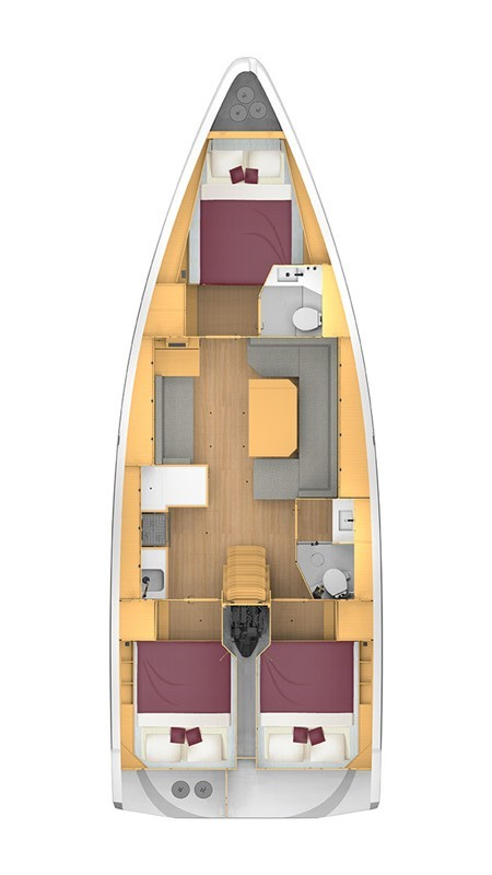 YachtCharter in Fethiye - Bavaria Bavaria C42 auf SamBoat