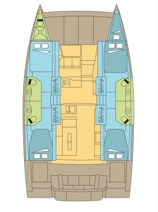 Katamaran mit oder ohne Skipper Bali mieten in Álimos