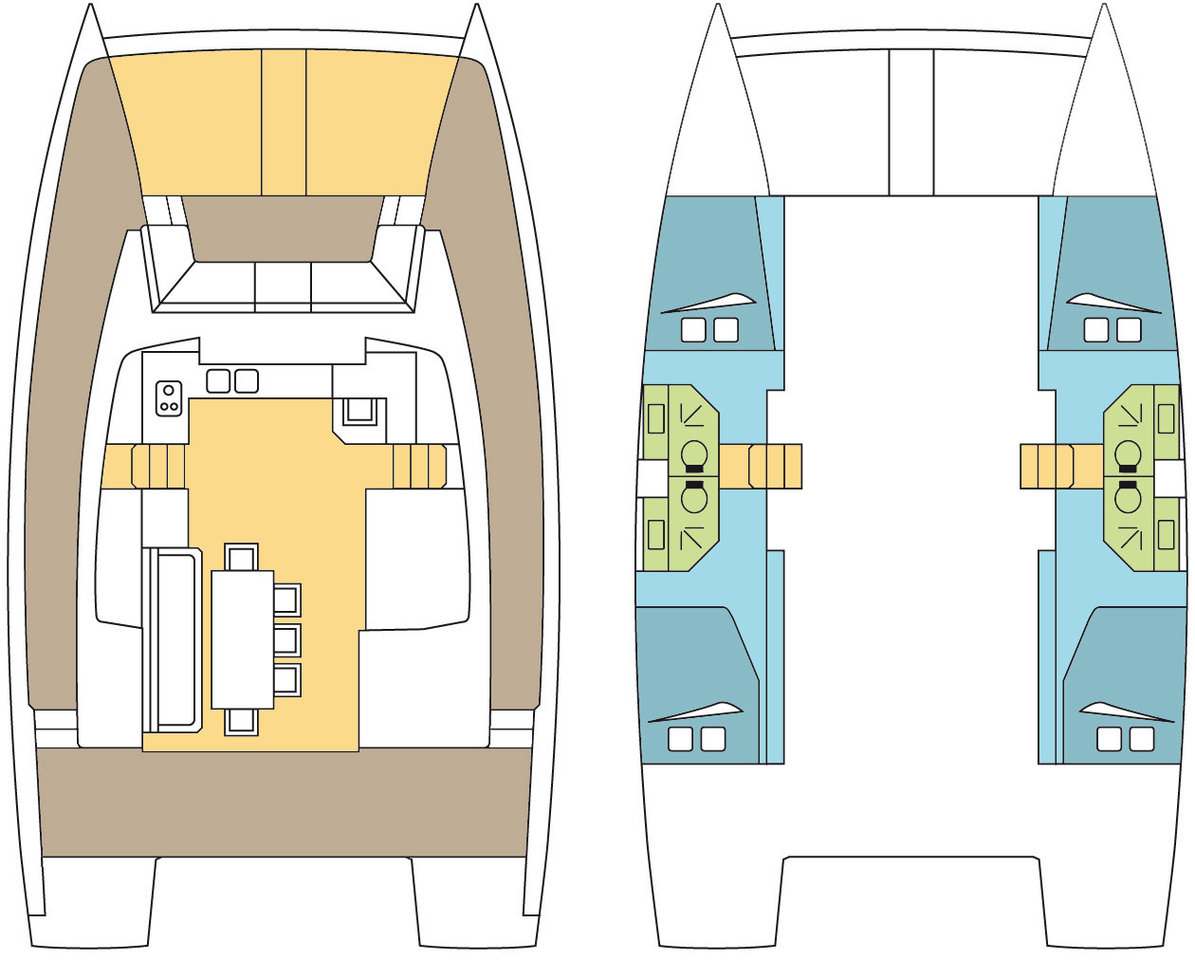 Bootsverleih Bali Bali 4.3 Airlie Beach Samboat
