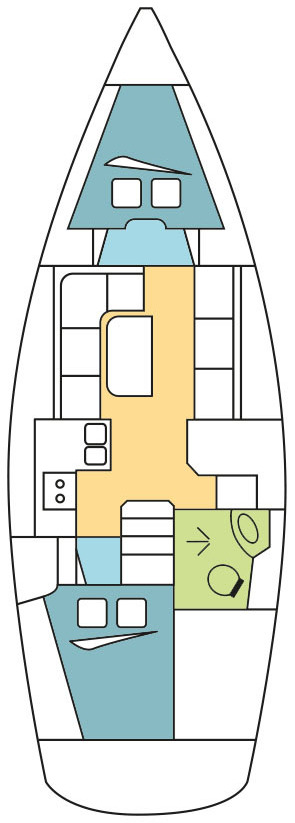 Bootsverleih Bavaria Cruiser 34 Zaton Samboat