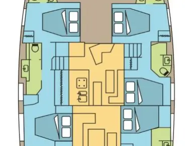 Ein Fountaine Pajot Fountaine Pajot Aura 51 SMART ELECTRIC - 5 cab. mieten in Pozzuoli
