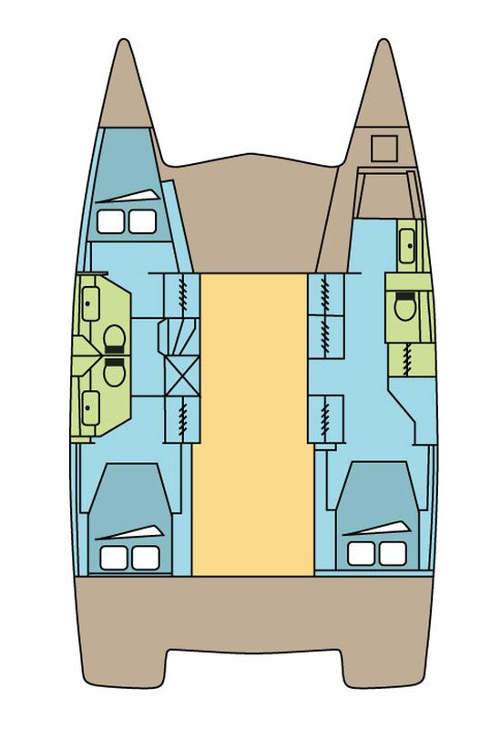Katamaran mieten in Parham Town - Fountaine Pajot Isla 40