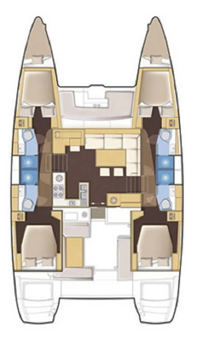 Bootsverleih Lagoon Lagoon 450 F Marmaris Samboat