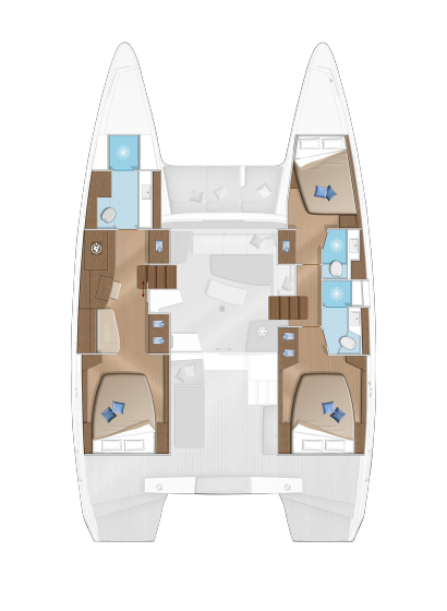 Boot mieten Rogoznica günstig Lagoon 42