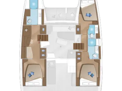 Boot mieten Rogoznica günstig Lagoon 42