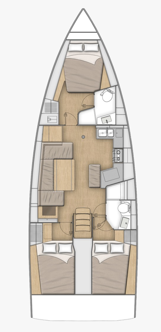 Bootsverleih Bénéteau Oceanis 40.1 Rogoznica Samboat