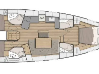 Vermietung Segelboot Bénéteau mit Führerschein