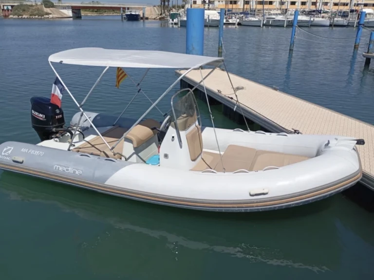 Schlauchboot mieten in Antibes - Zodiac Medline 580