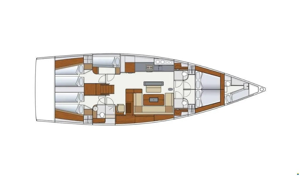 Segelboot mieten in Primošten - Hanse Hanse 575