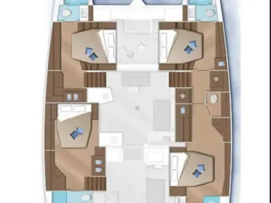 Vermietung Katamaran Lagoon mit Führerschein