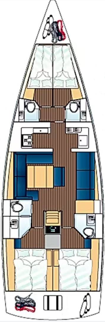 Segelboot mit oder ohne Skipper Dufour mieten in San Vincenzo