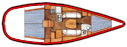 Vermietung Segelboot Bénéteau mit Führerschein