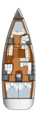 Boot mieten San Vincenzo günstig Sun Odyssey 42i