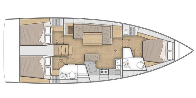 Bénéteau Oceanis 40.1 mieten Trogir
