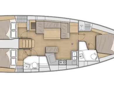 Bénéteau Oceanis 40.1 mieten Trogir
