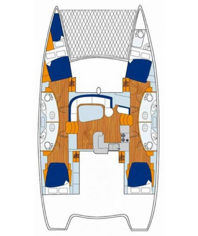 Katamaran mieten in Parish of Saint George - Leopard Catamarans / Robertson & Caine Leopard 46 - 4 cab.