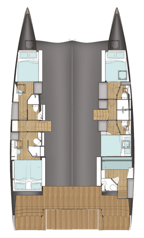 Vermietung Katamaran Wave Catamarans mit Führerschein