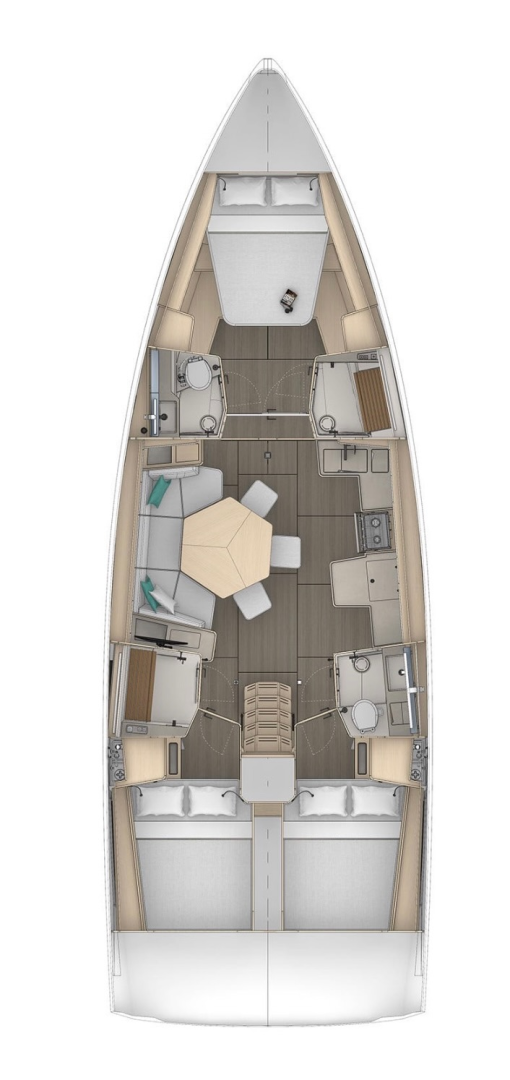 YachtCharter in Palermo - Dufour Dufour 44 auf SamBoat