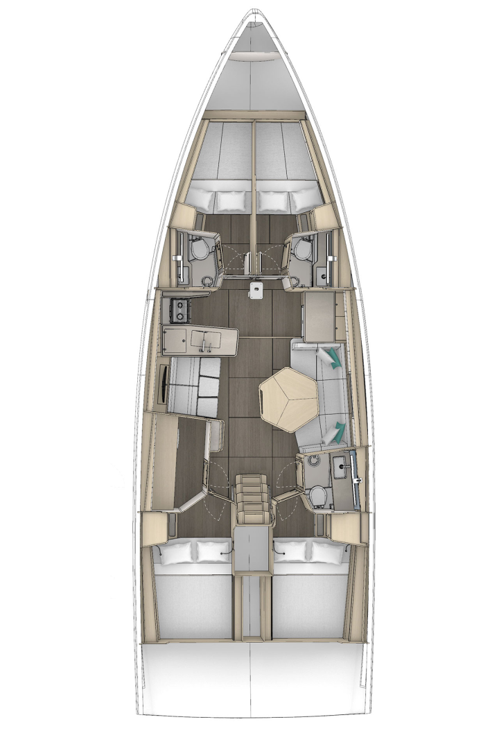 Ein Dufour Dufour 48 mieten in Procida