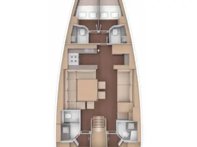 Vermietung Segelboot Dufour mit Führerschein