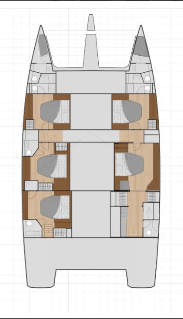 Katamaran mieten in Palermo - Fountaine Pajot Fountaine Pajot Samana 59 - 5 + 2 cab.