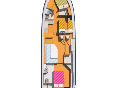 Houseboat Holidays Italia S.R.L. Minuetto 6 mieten Casale sul Sile