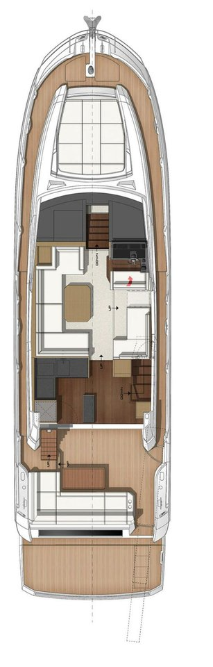 Yacht mieten in Punat - Jeanneau Prestige 520 Flybridge - 3 + 1 cab.