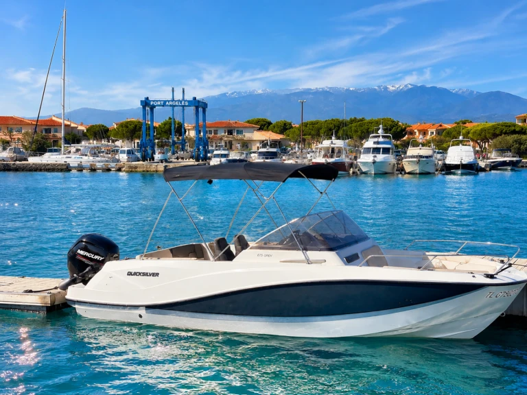 Bootsverleih Quicksilver Activ 675 Open Argelès-sur-Mer Samboat