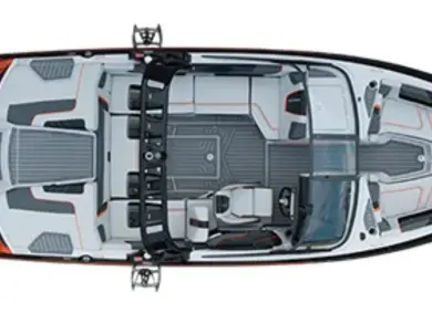 Vermietung Motorboot Nautique Correct Craft mit Führerschein