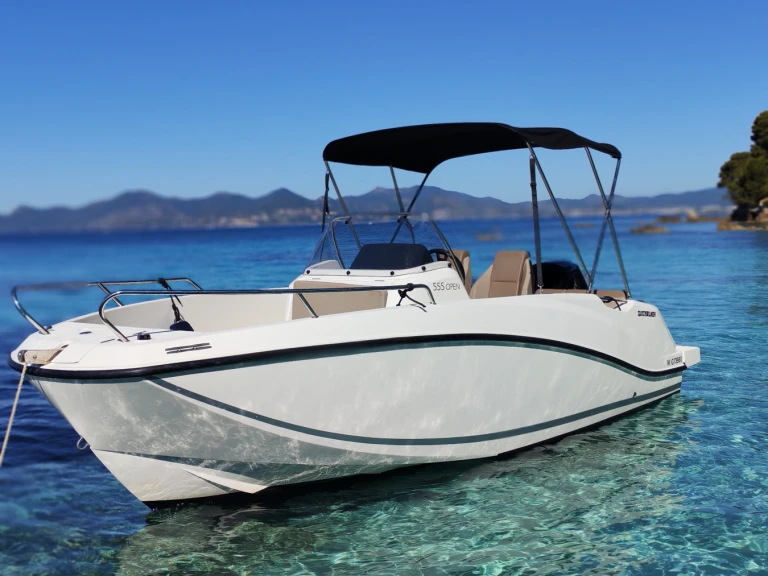Boot mieten Mandelieu-la-Napoule günstig Quicksilver 555 Open