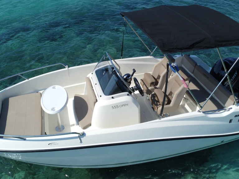 Motorboot mieten in Mandelieu-la-Napoule - Quicksilver Activ 555 Open