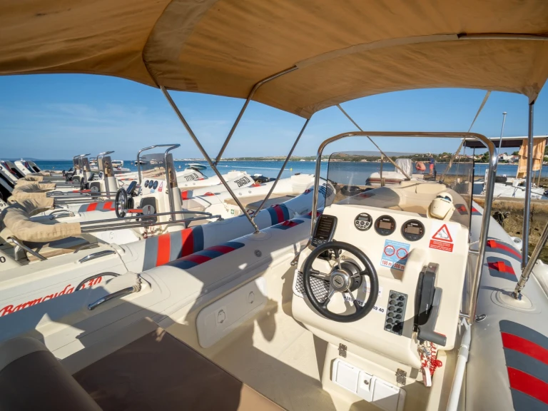 Schlauchboot mit oder ohne Skipper barracuda 530 mieten in Vir