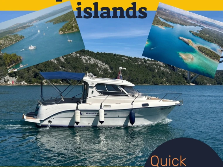 Bootsverleih Quicksilver Quicksilver 700 Week-End Bilice Samboat