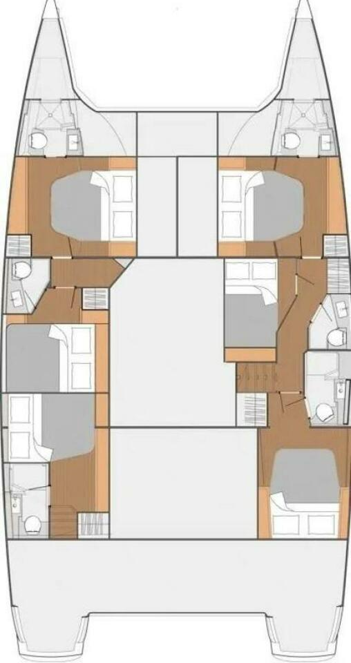 Ein Fountaine Pajot Saba 50 mieten in La Paz