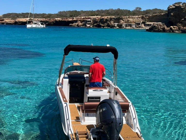 Motorboot mit oder ohne Skipper Aquabat mieten in Cala Vadella