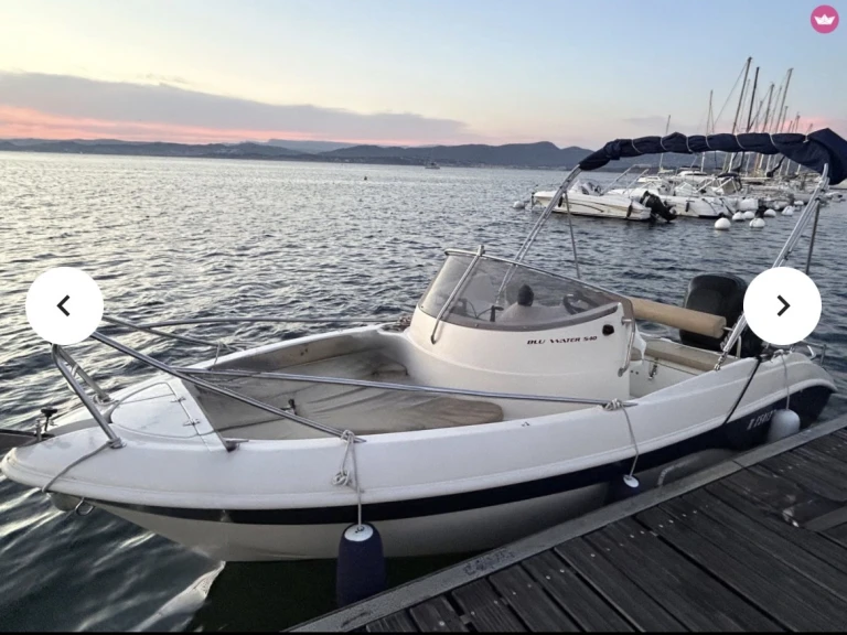 Boot mieten Six-Fours-les-Plages günstig Blu water 540