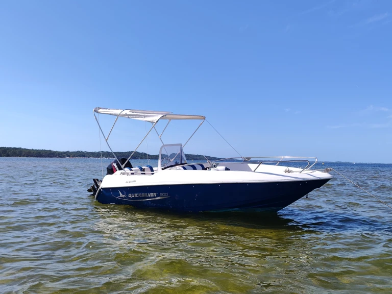 Boot mieten Biscarrosse günstig Quicksilver 500 Commander