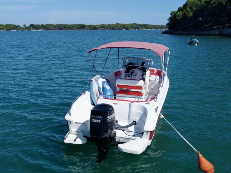 Vermietung Motorboot tancredi mit Führerschein
