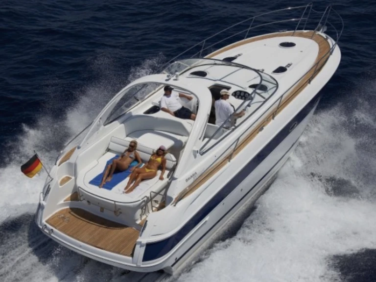 Vermietung Motorboot Bavaria mit Führerschein