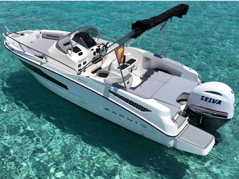 Motorboot mit oder ohne Skipper Karnic mieten in Ibiza Town