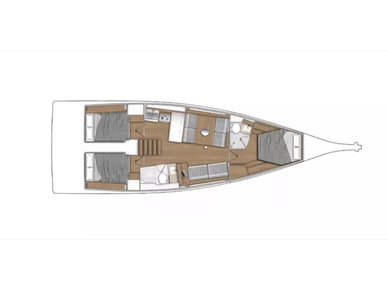 Vermietung Segelboot Bénéteau mit Führerschein