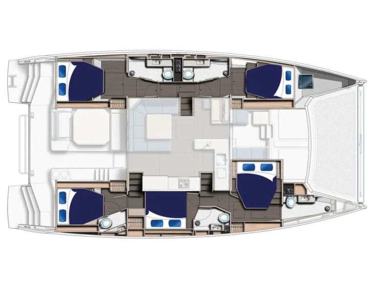 YachtCharter in Saint George - Leopard Leopard 50 auf SamBoat