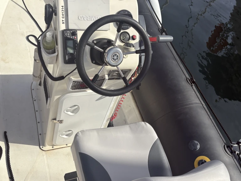 Vermietung Schlauchboot Zodiac mit Führerschein