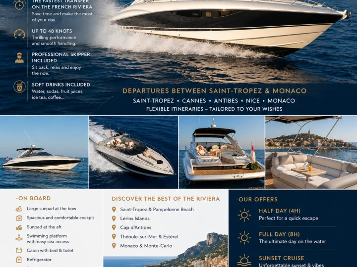 Sunseeker Superhawk 43 mieten Cannes