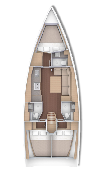 Boot mieten Álimos günstig Dufour 390 GL