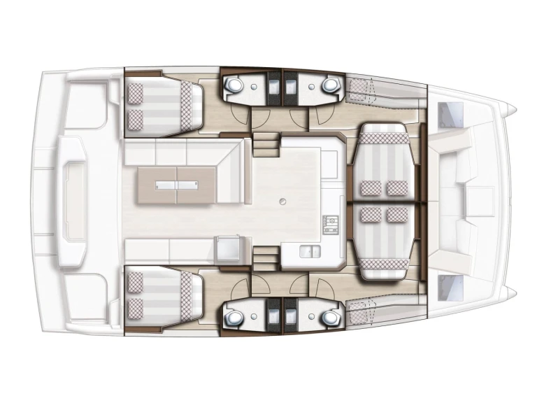 YachtCharter in Furnari - Bali Bali Catspace Voile auf SamBoat