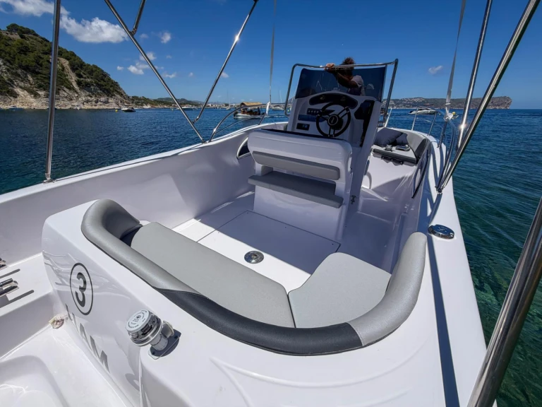Vermietung Motorboot Bluline mit Führerschein