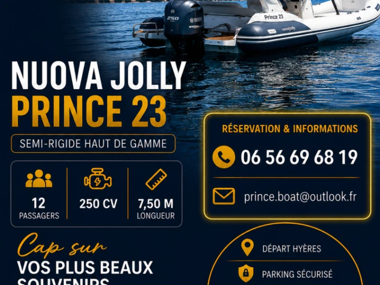 Schlauchboot mit oder ohne Skipper Nuova Jolly mieten in Hyères