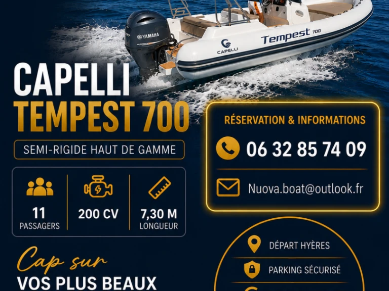 Schlauchboot mieten in Hyères zum besten Preis