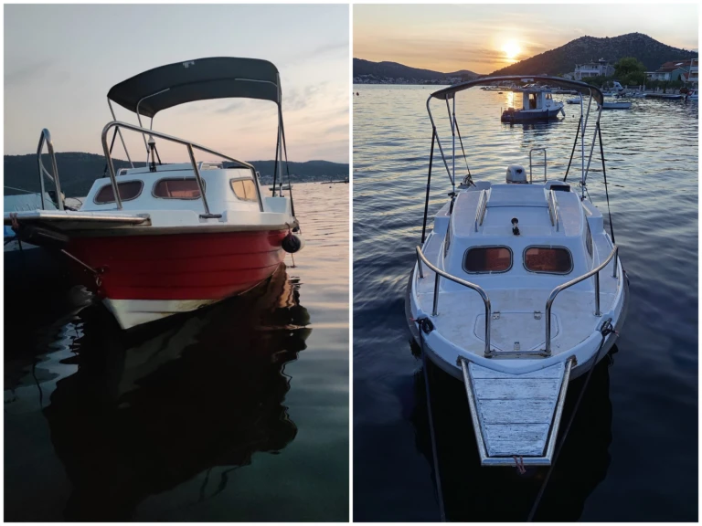 Vermietung Motorboot Adria mit Führerschein